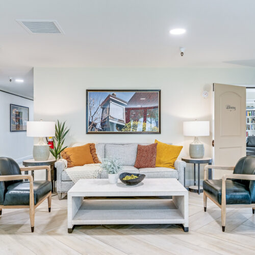 Lobby at Gold Country Senior Living