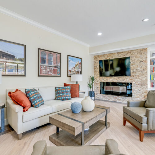 Lounge area at Gold Country Senior Living